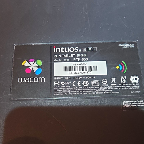 Wacom intuos5 ptk 650 - wacom, usb